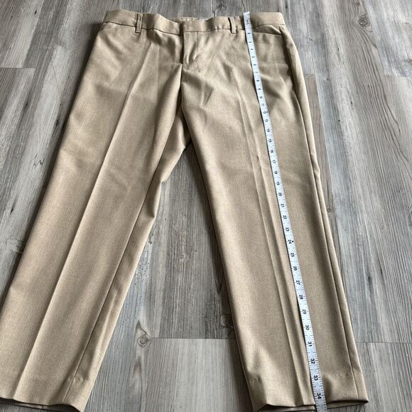 Gap Camel Colored Slim Cropped Ankle  Pants - Size 6 - Picture 5 of 8